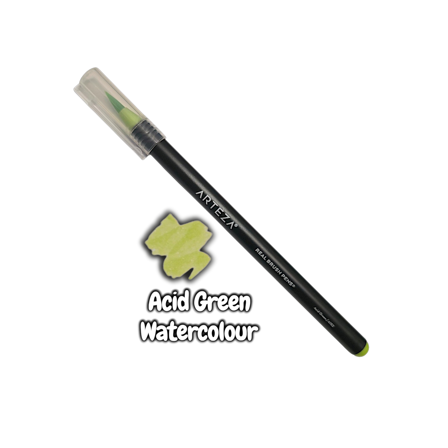 Arteza Acid Green Watercolour Real Brush Pen