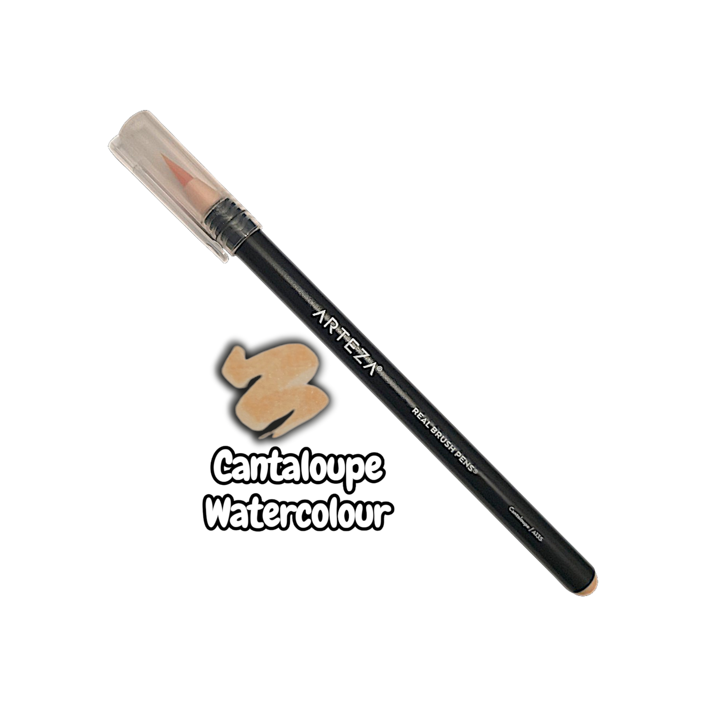 Arteza Cantaloupe Watercolour Real Brush Pen