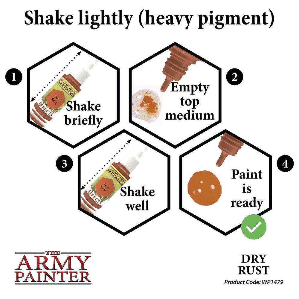 The Army Painter Effects: Dry Rust 18ml