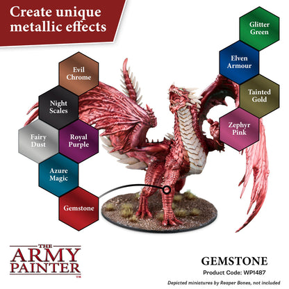 The Army Painter Metallics: Gemstone Red 18ml