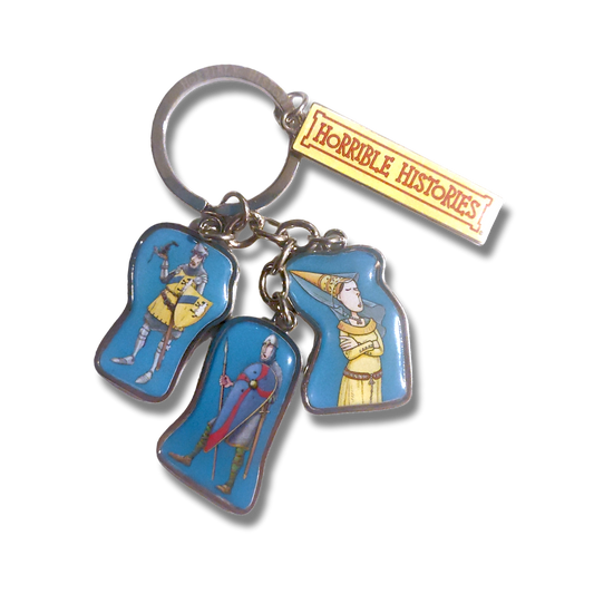 Horrible Histories Charm Keyring Measly Middle Ages