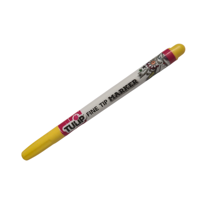 TULIP Yellow Fine-Tip Fabric Permanent Marker