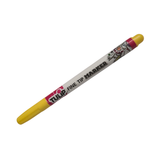 TULIP Yellow Fine-Tip Fabric Permanent Marker