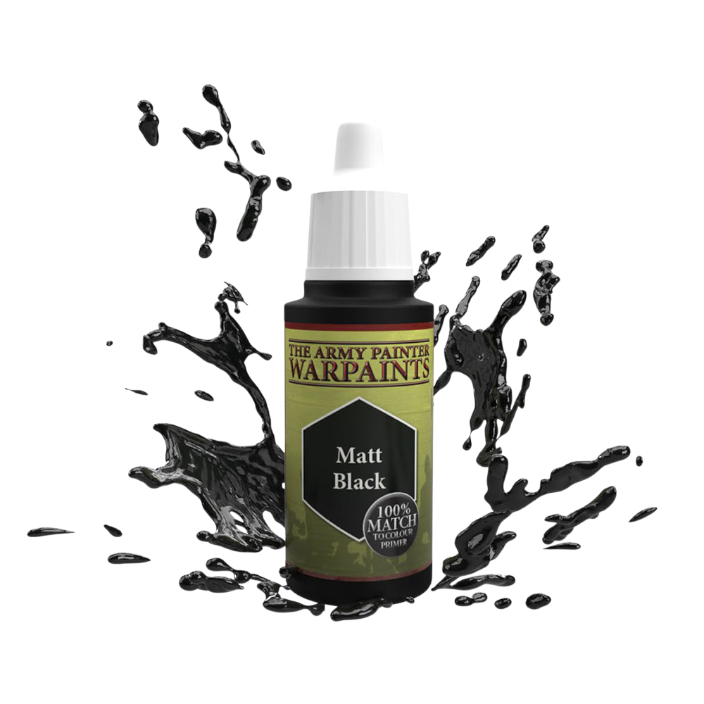 The Army Painter Warpaints: Matt Black 18ml