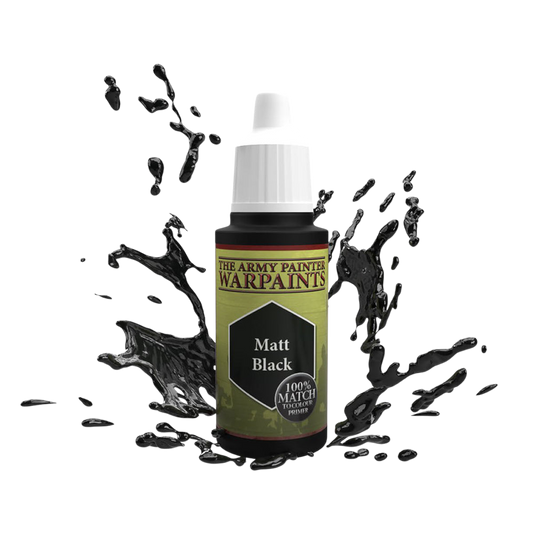 The Army Painter Warpaints: Matt Black 18ml