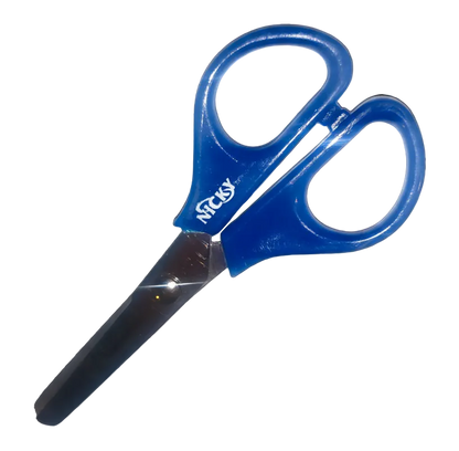 Small Blue Nicky Craft School Safety Scissors