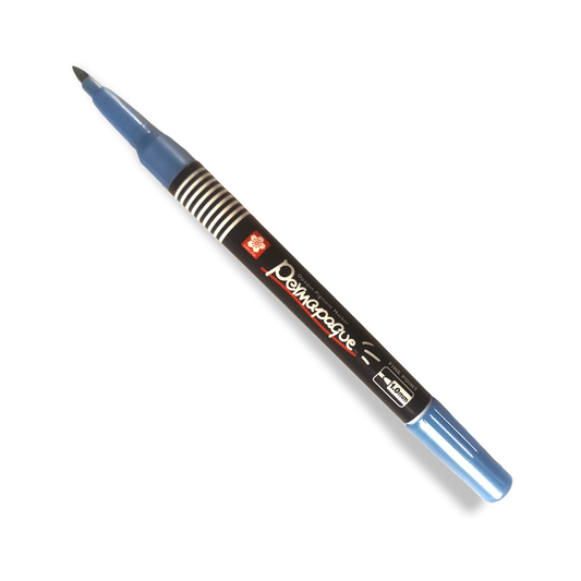 Sakura Japan Metallic Blue Permapaque 1.0mm Fine-Point Marker Pen