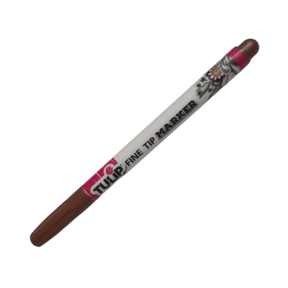 TULIP Brown Fine-Tip Fabric Permanent Marker