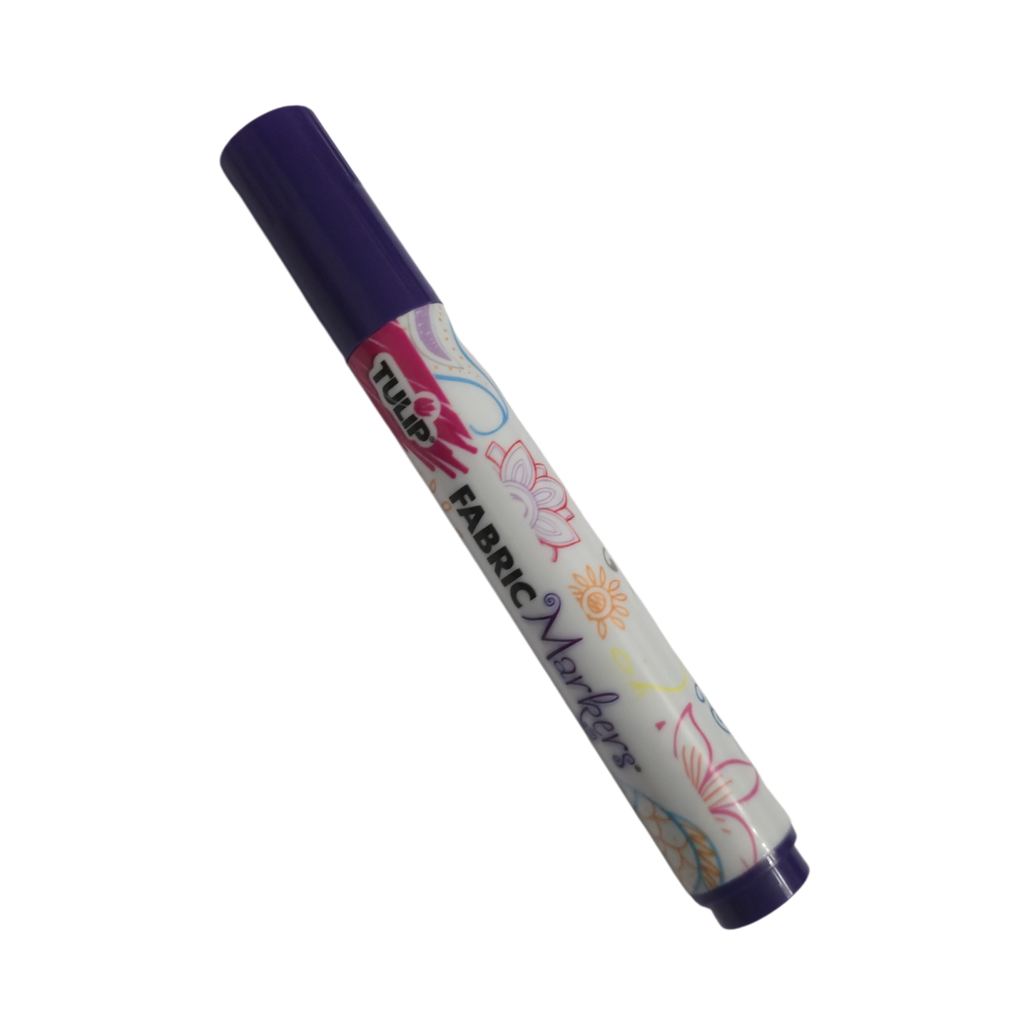 TULIP Purple Brush-Tip Fabric Permanent Marker