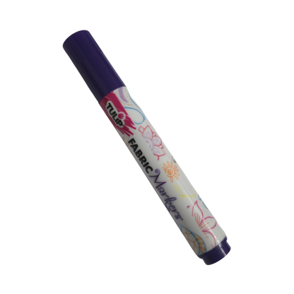 TULIP Purple Brush-Tip Fabric Permanent Marker