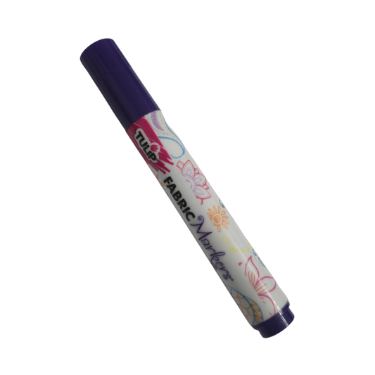TULIP Purple Brush-Tip Fabric Permanent Marker