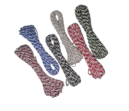 60m Paper Twine Blue, White, Red, Black, Burgundy & Green Environmental Twine