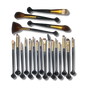 Set of 20 Make-up & Art Brushes! Paints/Foundations/Contrast with Various Bristles & Eyelash brush.