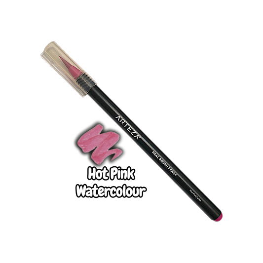 Arteza Hot Pink Watercolour Real Brush Pen