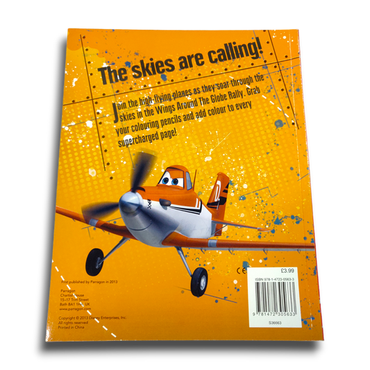 Disney Planes Colouring Book!